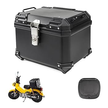 Amazon | HI-LINE バイク リアボックス 45L 大容量 トップケース